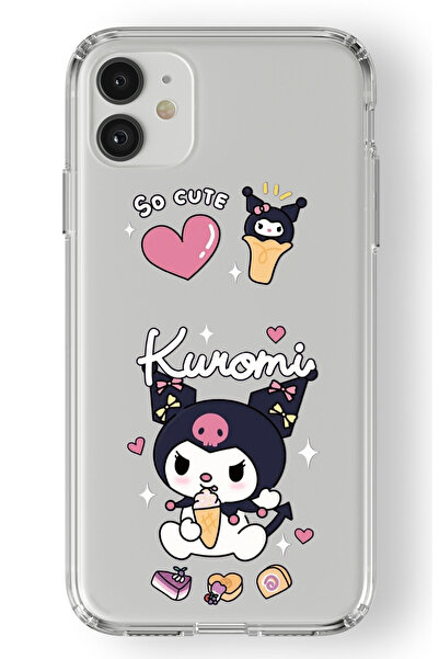 Multitronic حافظة شفافة مطبوعة بتصميم كورومي متوافقة مع هاتف آيفون 11