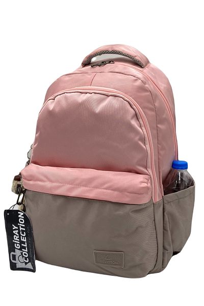 Bevitton Waterproof Gry Powder Mink Fabric - Daily School and Backpack 34100