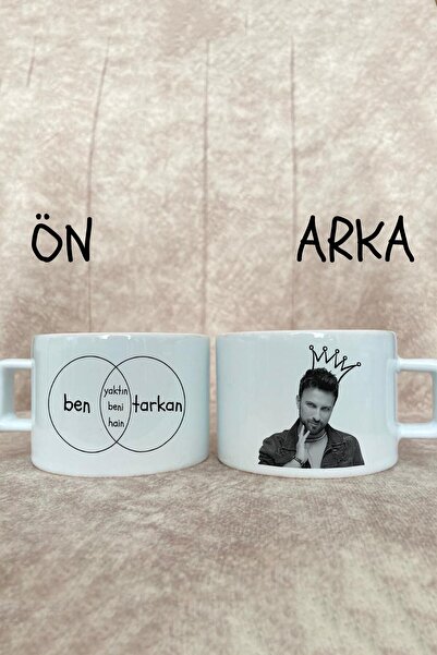 HobiShop Tarkan Ve Ben Yaktın Beni Hain Tasarımlı Çay - Kahve Fincanı