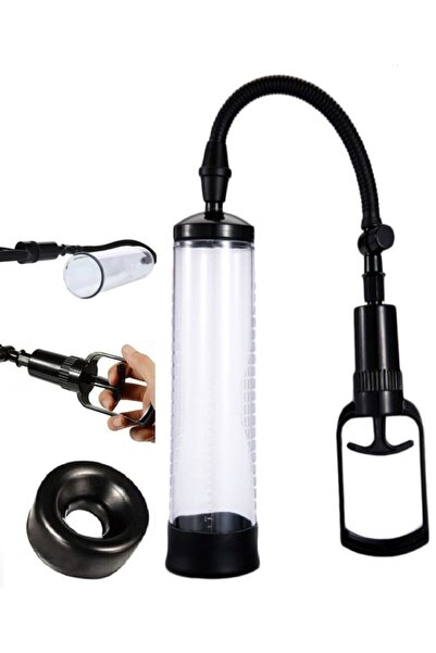 Slikon Başlıklı Penis Pompası Vakum