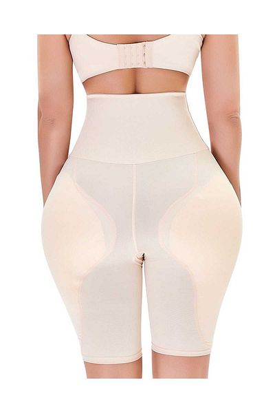 Fitsauna High Waist Nude Basen Padded Corset - Hip Dips Popup Corset