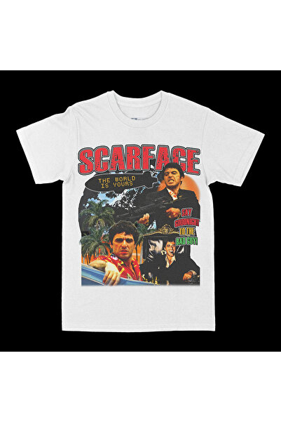 rebelberi Scarface The World Is Yours Written Bootleg Style Bela Oversize Uni...