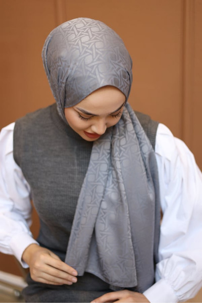 Silk Home Deluxe Koyu Gri Şal