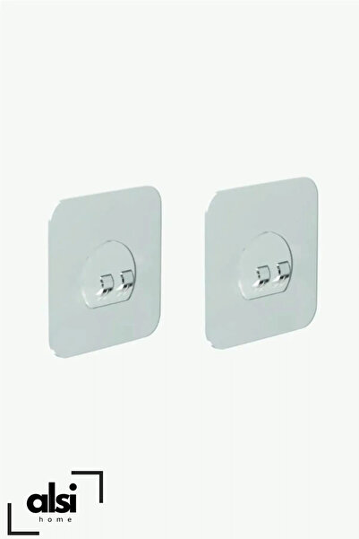 ALSİ HOME Yedek 2 Adet Süper Güçlü Yapışkanlı Sticker
