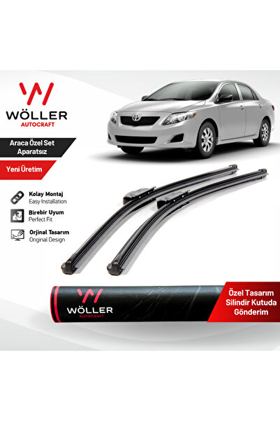 wöller Toyota Corolla Silecek 2007 2012 Silecek Takımı Araca Özel
