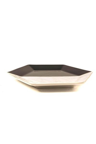 Mikasa Moor Rosa 4 Piece Cake Plate