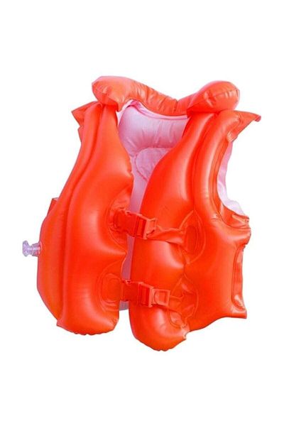 Intex سترة نجاة برتقالية 50x47 سم - 58671