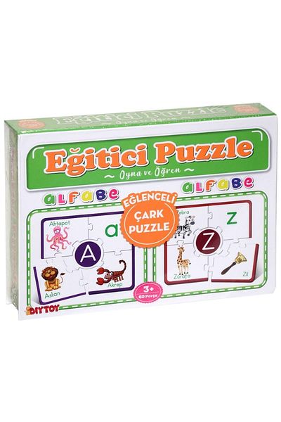 Diytoy 7197 Wheel Puzzle Alphabet