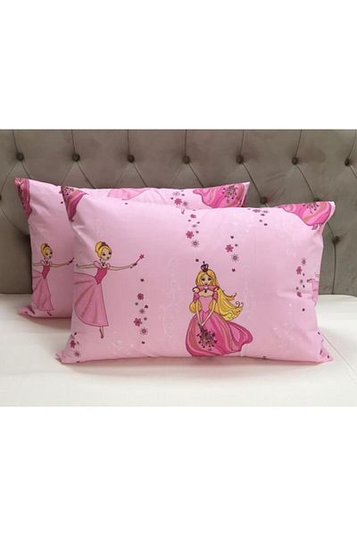 Çeyiz Bahçesi Pink Princess 2-Piece Pillow Case 50&70