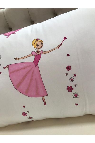 Çeyiz Bahçesi Μαξιλαροθήκη Princess 2 τεμαχίων 50&70