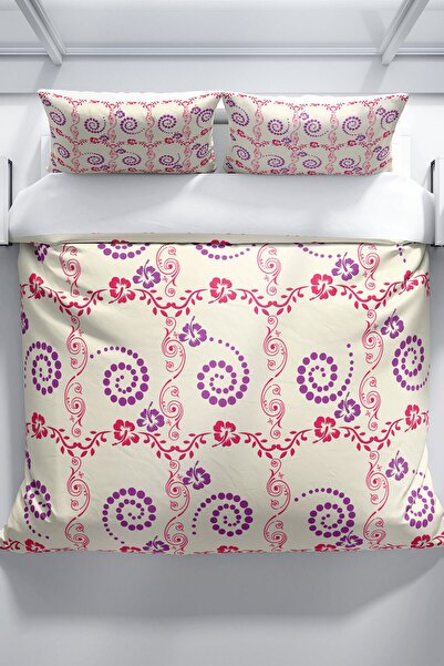 PerlaSera Σετ Παπλωματοθήκη Hypnosis 3d Cotton Satin Διπλό