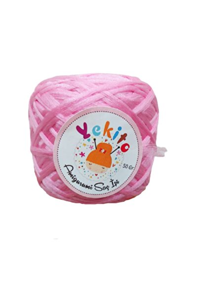 yekito Amigurumi Saç Ipi 50gr Pembe No9