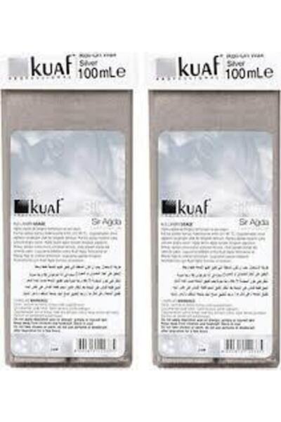 Kuaf Silver Sir Ağda Kartuş Gri Simli 2'li Paket