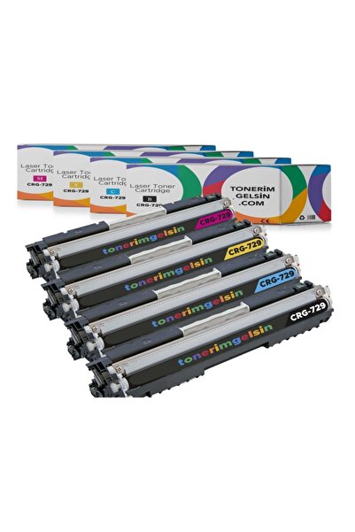 Canon Crg-729 Set Takım Toner- I-sensys Lbp-7010/7010c/7018/7018c Toner