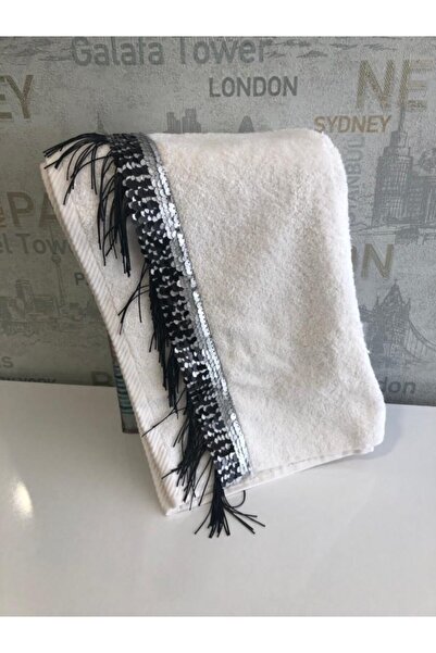 Verse & Reverse Single Stamp Silver 50*90 Towel Verse-reverse