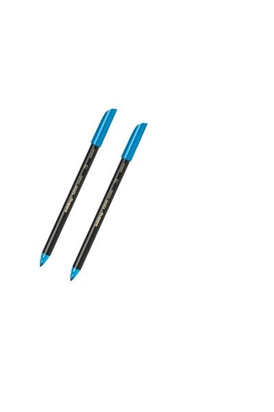 Edding 1200 Graphic Pen Metallic Blue 2 Pieces