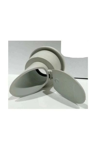 CAM MENFEZCİM Glass Griddle 4 Pieces Sink & Kitchen Anti-Odor Adapter Gasket with Check Valve