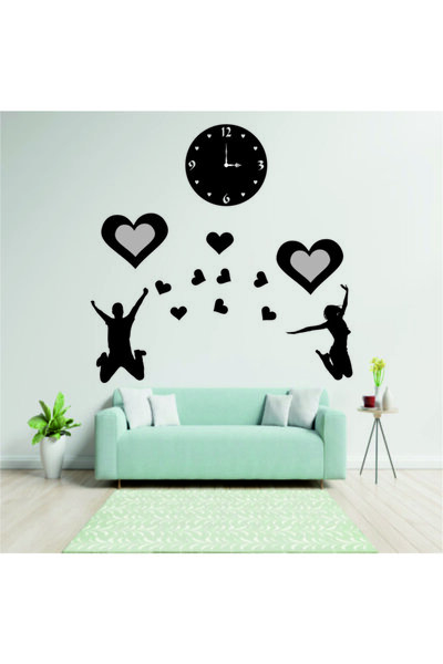 Ste Desing Decorative Wall Clock Special for Couples