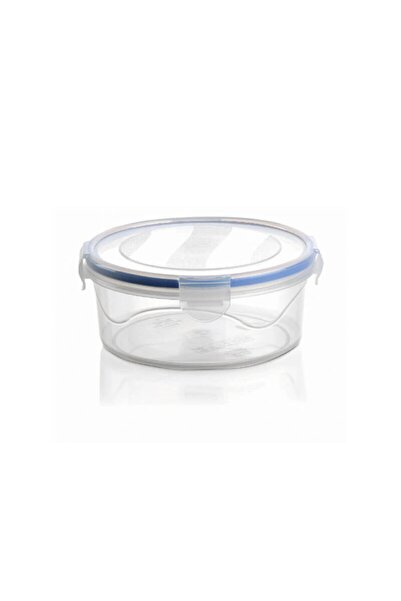 Üçsan Plastik M-664 Click with Lock Round Food Saver (15.6 X 6.5 cm) 0.95 Lt
