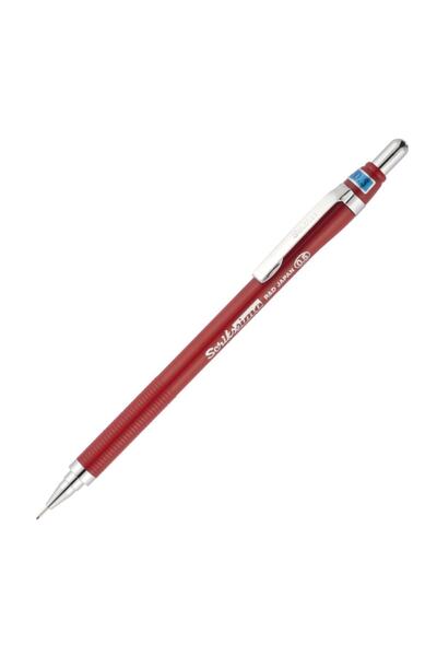 Scrikss Office Simo Color Mekanik Uçlu Versatil Kalem 0.5 Mm Kırmızı 12'li Kutu