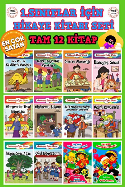 Ata Yayıncılık 1.sınıflar Için Okuma Alışkanlığı Kazandıran Ve   Hikaye Seti