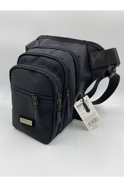 SEVENTEEN Unisex Black Leg And Crossbody Bag 4962