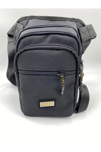 SEVENTEEN Unisex Black Leg And Crossbody Bag 4962