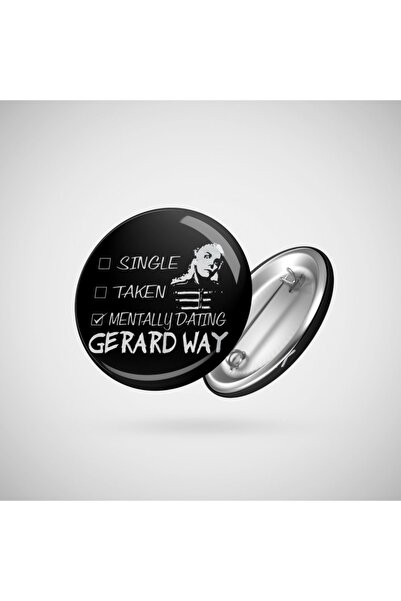 Fizello Mentally-datıng-gerard-way Rozet