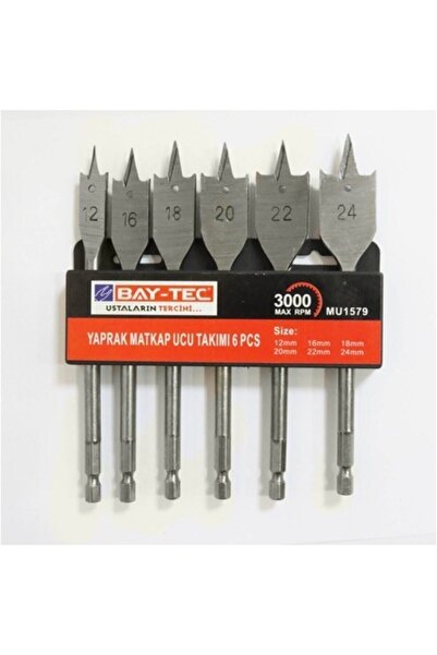 Genel Markalar Yaprak Matkap Ucu Seti 6parça Tahta Ahşap Oyma Kelebek Set