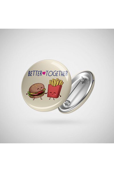 Fizello Καλύτερα μαζί Σήμα Burger & Fries