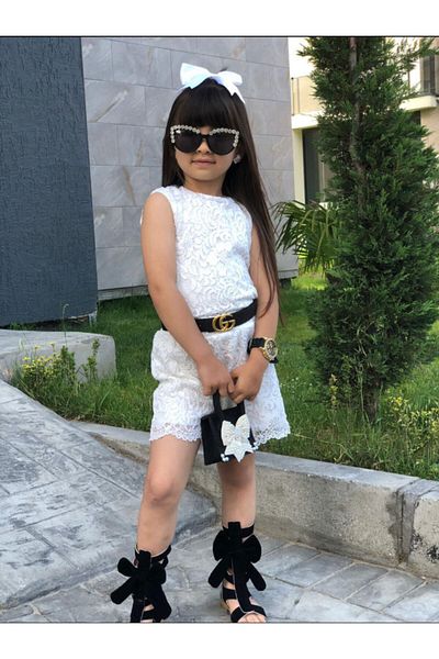 nisaykids طقم بناتي مكون من 4 قطع