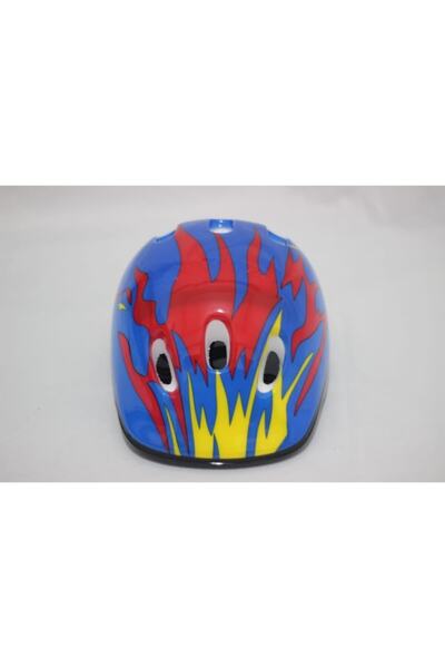 FORSACE Erkek Çocuk Mavi Scooter Bisiklet Kaykay Paten Kaskı Ve Dizlik Dirsek...