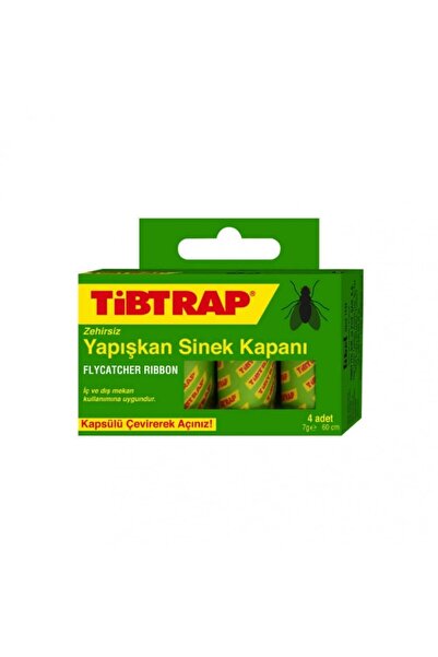 Tibtrap Yapışkan Karasinek Tuzağı Sinek Bandı 1 Paket