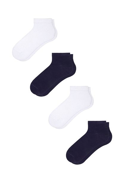MEM SOCKS Чифт от 4 безшевни бамбукови чорапи