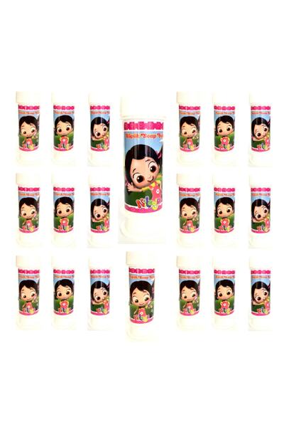 Huzur Party Store Niloya Temalı 20'li Köpük Balon Niloya Figürlü Karakterli Konseptli Köpük Baloncuk 60 Ml