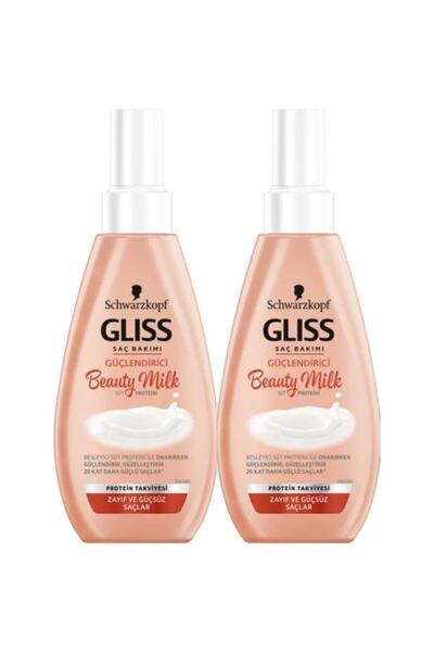 Gliss Beauty Milk-güçlendirici 150 Ml X 2 Adet