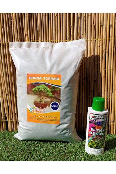 TROPİKAL Bonsai Toprağı ve Bitki Besini 3 lt 225 ml 2'li Set