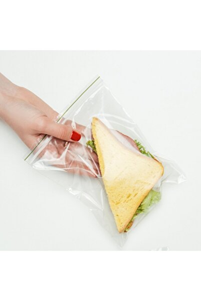 Akar Kilitli Naylon Torba - 16x20 Cm - 600 Adet