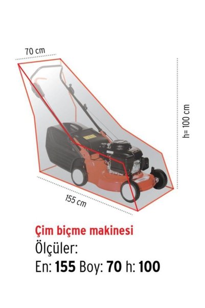 Homaks Çim Biçme Mak. Koruma Örtüsü
