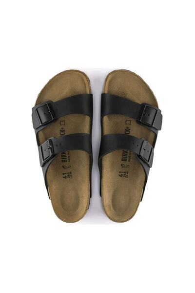 Birkenstock Black Unisex Double Buckle Slippers -051793 V3