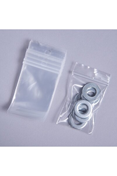 Akar Kilitli Naylon Torba - 11x14 Cm - 1000 Adet