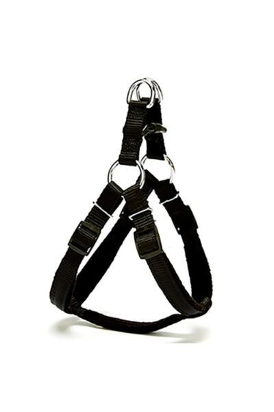 Doggie Polarlı Dokuma Ronin Köpek Göğüs Tasması Siyah PDGT-M