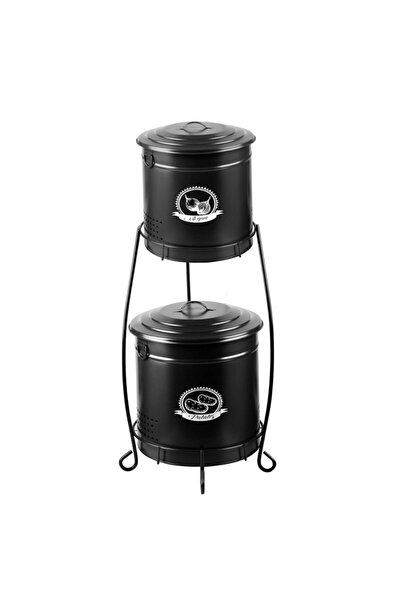 nilşah 2 Katlı Büyük Metal Patates Soğan Kovası