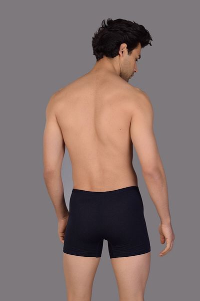 COTBOXER Ανδρικό μπόξερ Navy Blue Modal - Λεπτό λάστιχο