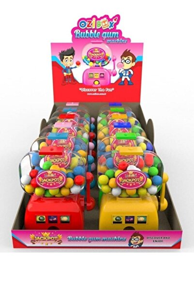 Genel Markalar OZİBOX DOLU SAKIZLI OYUNCAK SAKIZ MAKINESI 1ADET