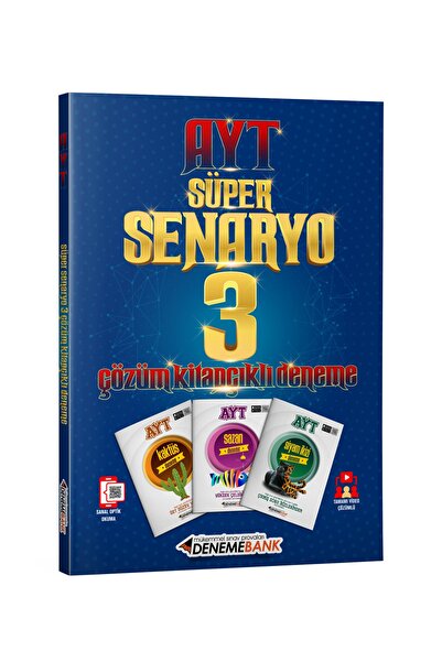 Ayt Süper Senaryo 3 Çözüm Kitapçıklı Deneme Sınavı