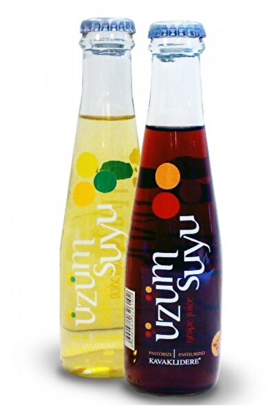 Kavaklıdere Kırmızı Üzüm Suyu 6'lı Ve Beyaz Üzüm Suyu 6'lı Toplam 12 Adet