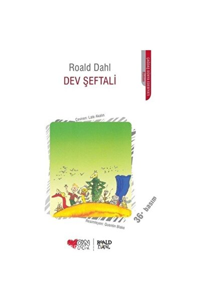 CAN Charlie'nin Çikolata Fabrikası - Matilda - Dev Şeftali - Charlie'nin Büyük Cam Asansörü - 4 Kitap