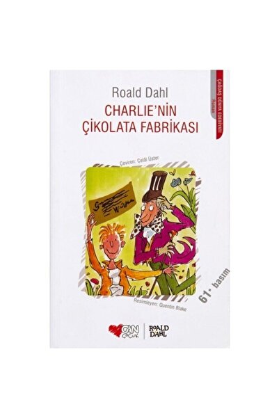 CAN Charlie'nin Çikolata Fabrikası - Matilda - Dev Şeftali - Charlie'nin Büyük Cam Asansörü - 4 Kitap