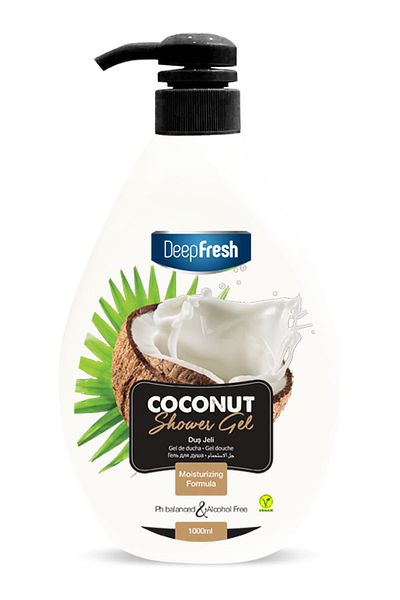Deep Fresh Shower Gel Coconut 1 Lt